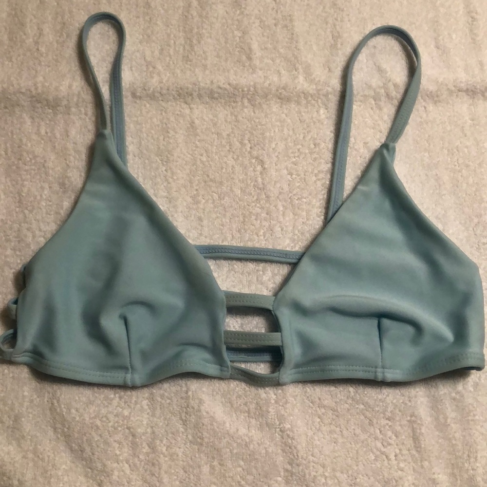Light blue Bikini Top
